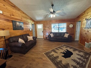 Smart-TV, Kamin, Videospiele, Bücher