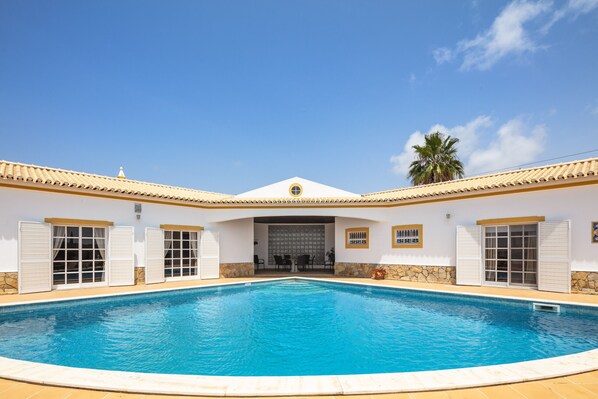 Una piscina climatizada