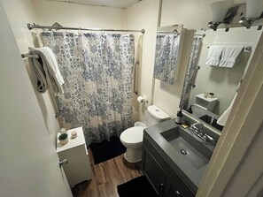Hair dryer, towels, toilet paper - 3-bedroom house, large private yard, great location in South Haven MI (South Haven)