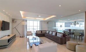 Basic Apartment | Living area - Modern Flat for Business Asa Norte - Bhy0614 (Brasília)