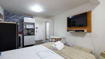 Apartamento básico | 1 quarto, Wi-Fi de cortesia