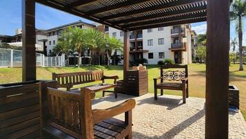Apartamento básico | Terraço/pátio
