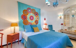 1 bedroom, iron/ironing board, travel crib, free WiFi