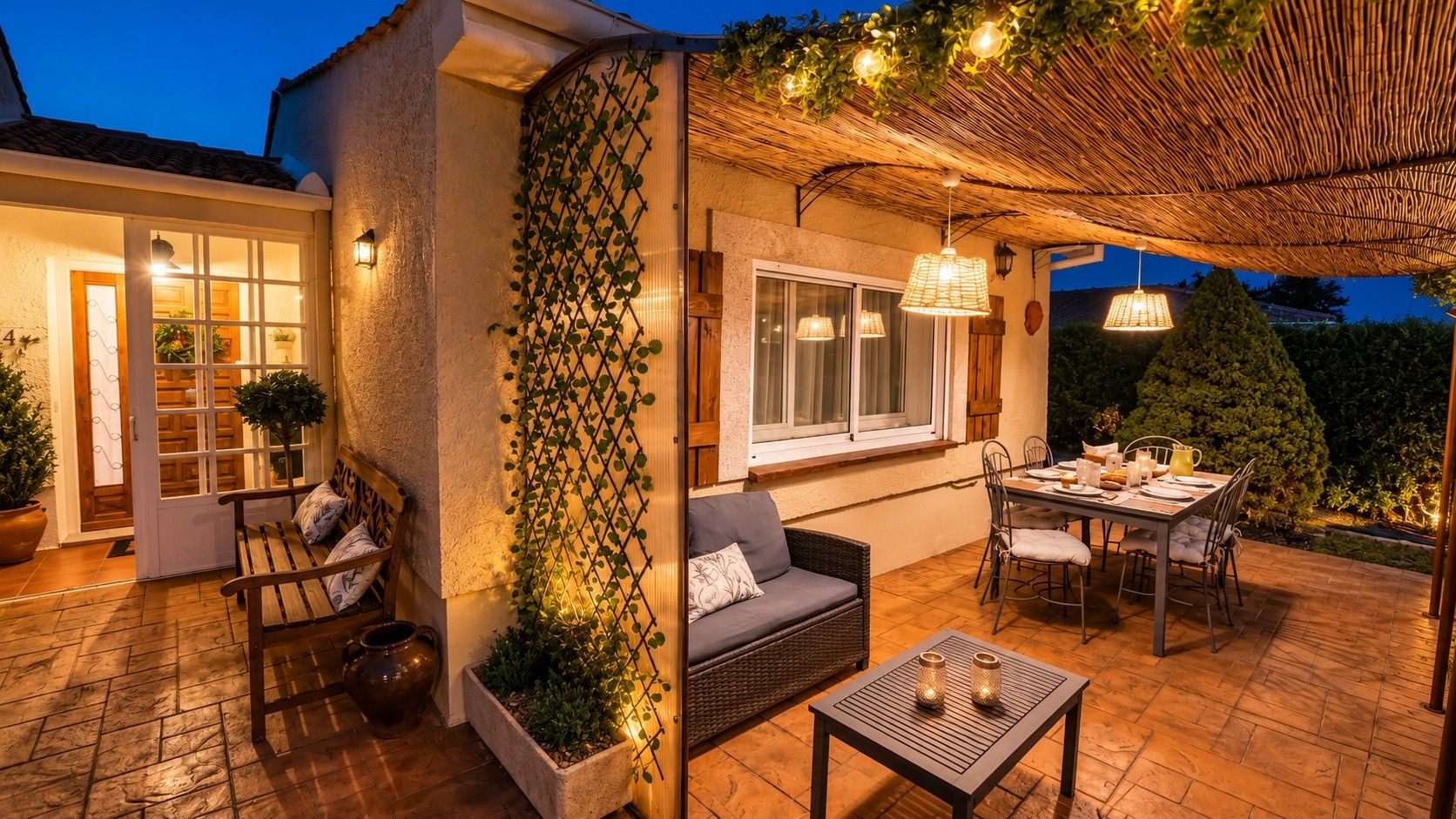Outdoor dining