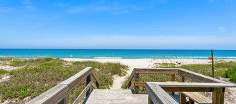 Elegant Indialantic Townhome Retreat W/ Private Balconies, Patio & BBQ Grill!