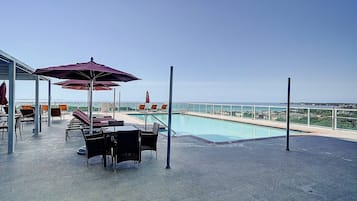 Una piscina riscaldata