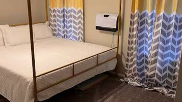 3 slaapkamers, een strijkplank/strijkijzer, wifi, beddengoed