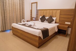 Deluxe Apartment, 2 Bedrooms, Balcony, Pool View | Iron/ironing board, free WiFi