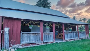 Overnattingsstedets uteområder