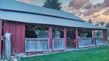 Overnattingsstedets uteområder