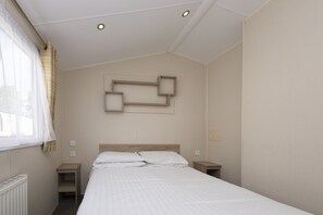 Mobile home | 2 soveværelser, sengetøj