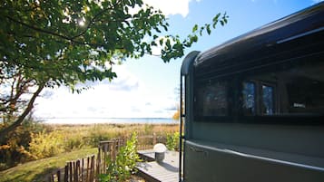 Mobile Unterkunft | Blick von der Unterkunft