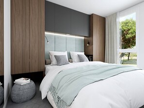 3 habitaciones y muebles diferentes