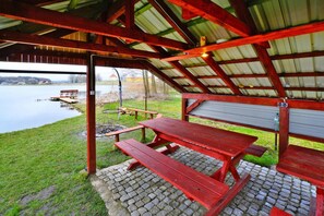 Mobile Home | Balcony - Mobile Home by the Lake Beach (Malechowo)