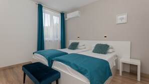 7 soverom, strykejern/-brett, wi-fi (inkludert) og sengetøy