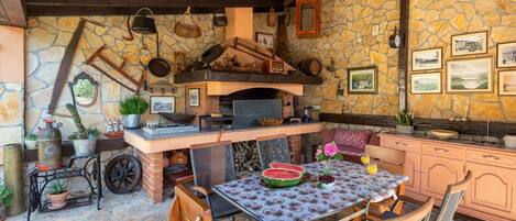 Restauration en plein air