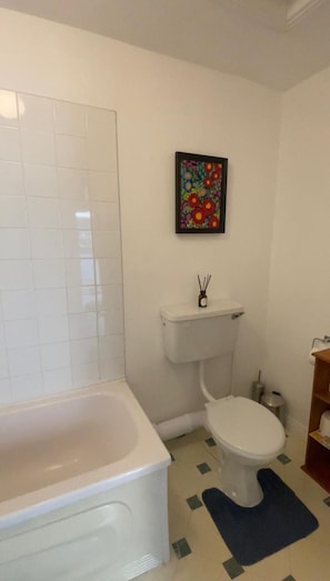 Dusche, Haartrockner, HandtĂŒcher