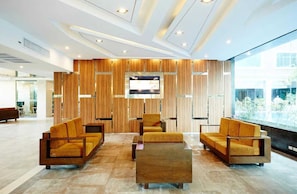 Sala de estar en el lobby