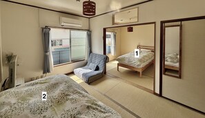 2 Schlafzimmer, Bügeleisen/Bügelbrett, kostenloses WLAN, Bettwäsche