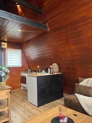 TV, books - Atypical cottage (Villampuy)