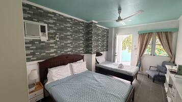 1 makuuhuone, työpöytä, silitysrauta/-lauta, ilmainen Wi-Fi