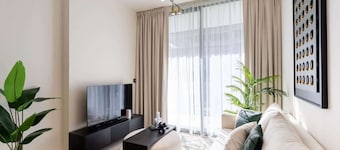 Poolside Modern Retreat in Binghatti Orchid JVC