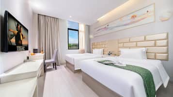 Quarto casal básico | Área de estar