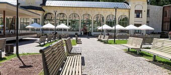 Dejlig lejlighed for 4 gæster med WIFI, TV, balkon og panorama udsigt