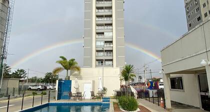Apartment Reserva Almagre: 600 meters from the beach and lounge beach.