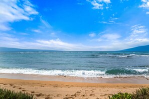 Sun-loungers, beach towels