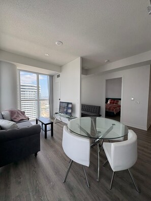 Living area - Cozy Condo in Downtown Vaughan (Vaughan)