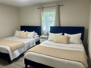 In-room safe, desk, iron/ironing board, travel crib