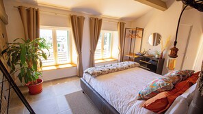 Blackout curtains, iron/ironing board, free WiFi