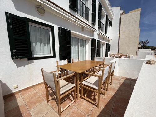 Large house with shared pool near the sea