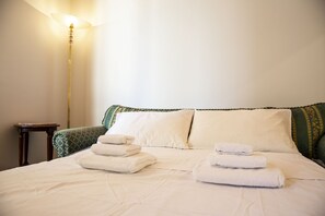 Iron/ironing board, free WiFi, bed sheets