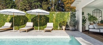 The White House | Bold Berry Farmhouse with Pool