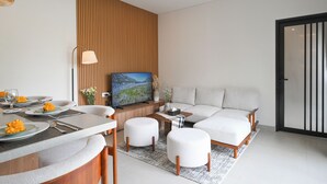 Sada Private Pool Villa | リビング エリア