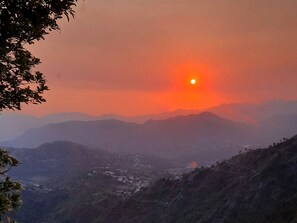 Näkymä majoituspaikasta