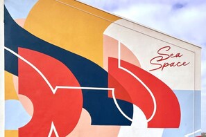 Miscellaneous - Open plan sea view studio with super king size bed, kitchen, lounge area and a separate bunk room. (Porth)