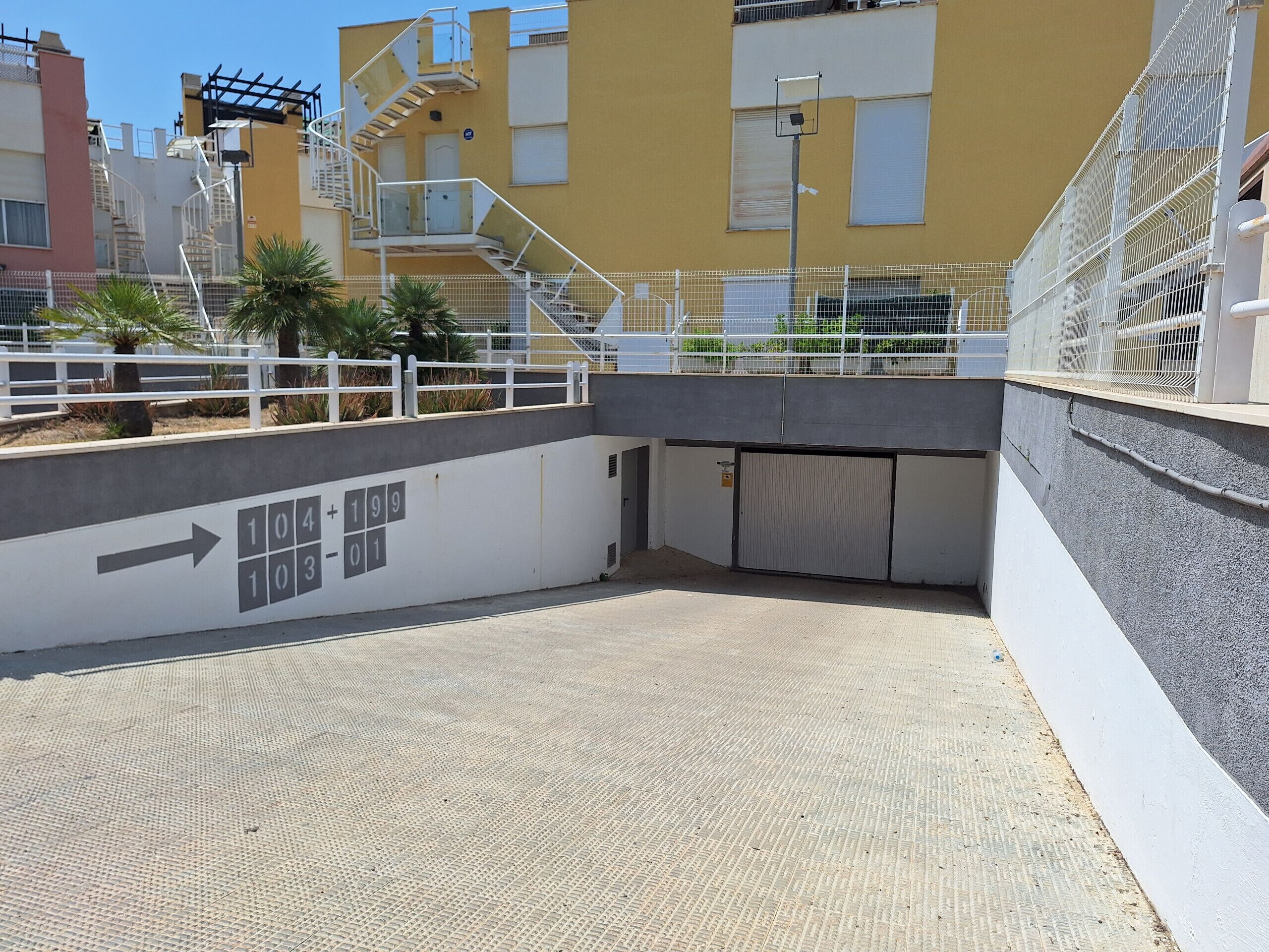 Enceinte de l’hébergement