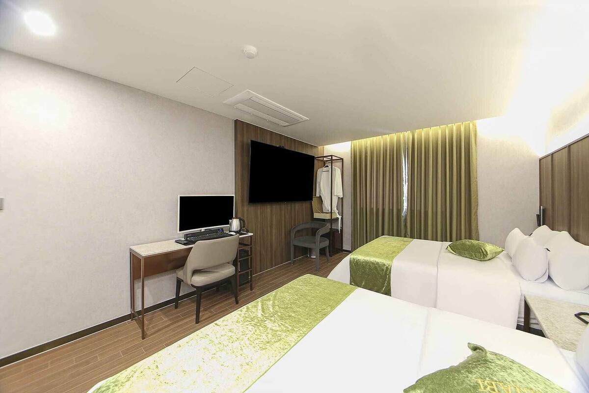 Luxury Double or Twin Room, Park View | Desk, free WiFi