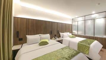 Habitación Premier con 2 camas individuales | Escritorio, espacio para trabajar con laptop y wifi gratis
