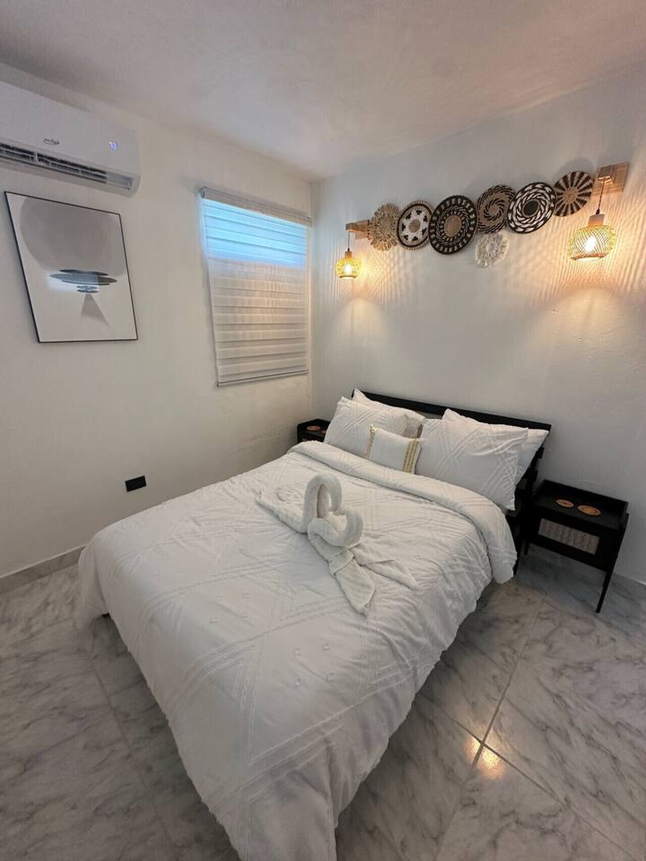 2 bedrooms, desk, free WiFi, bed sheets