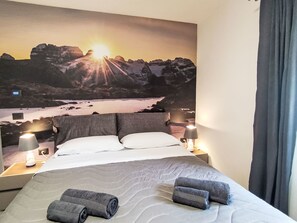 1 غرفة نوم وخدمة الإنترنت