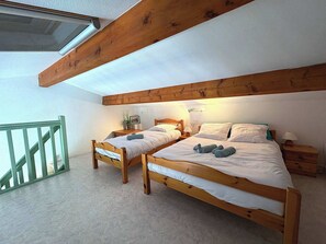 2 chambres, accès Internet, draps fournis