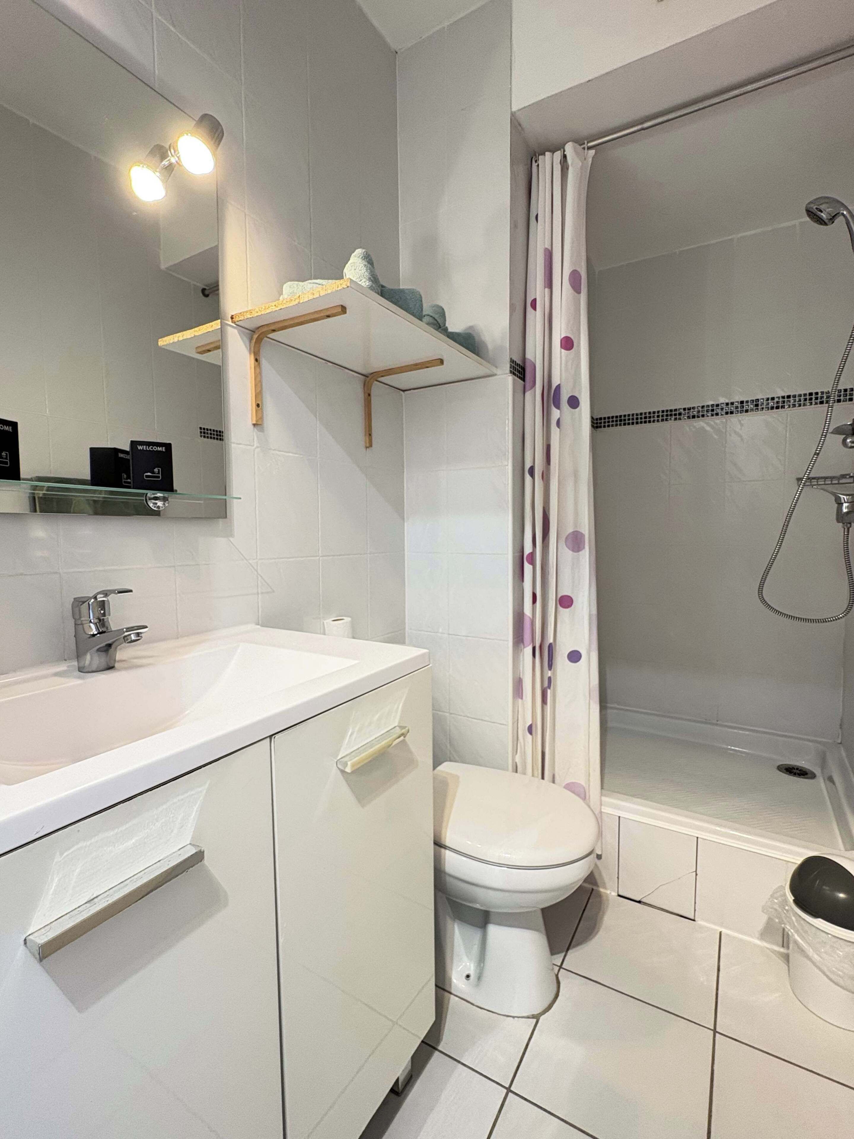 Dusche, Handtücher