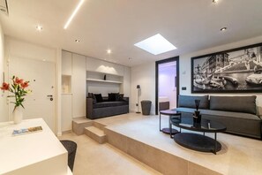 Appartement, 1 chambre | Coin séjour