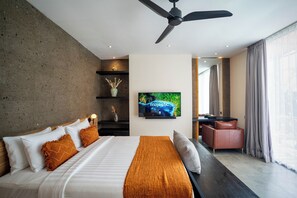 In-room safe, blackout curtains, iron/ironing board, free WiFi - VILLA NANDI (Kerobokan)