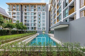 Fassade der Unterkunft