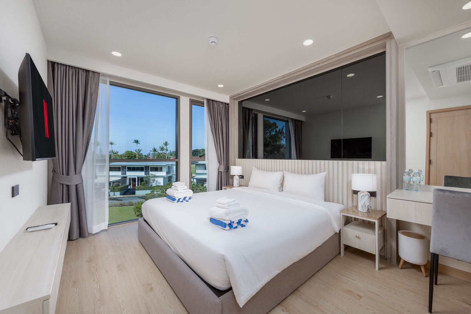 Fachada de la propiedad